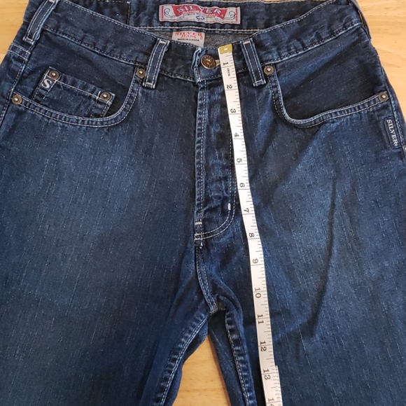 Men's Silver Jeans 28x32 - Picture 3 of 7